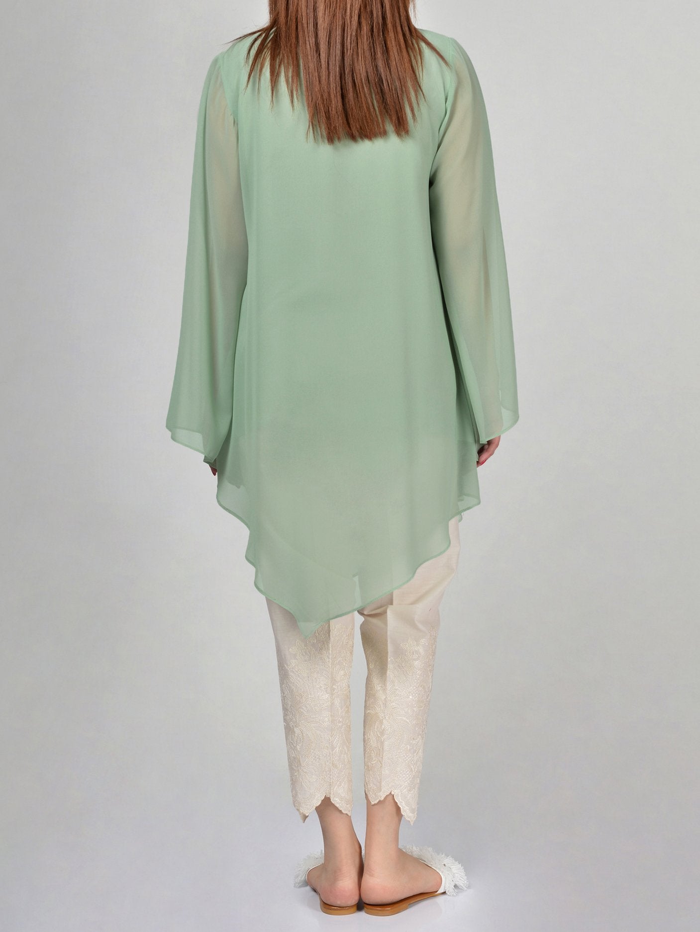 Embellished Chiffon Shirt Embellished Chiffon Shirt