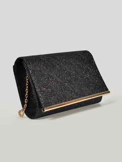 Net Shimmer Clutch