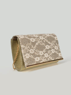 Net Shimmer Clutch