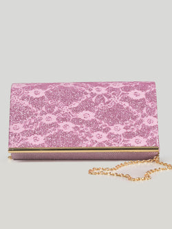 Net Shimmer Clutch
