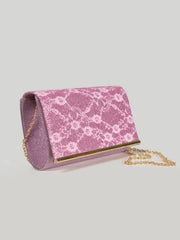 Net Shimmer Clutch