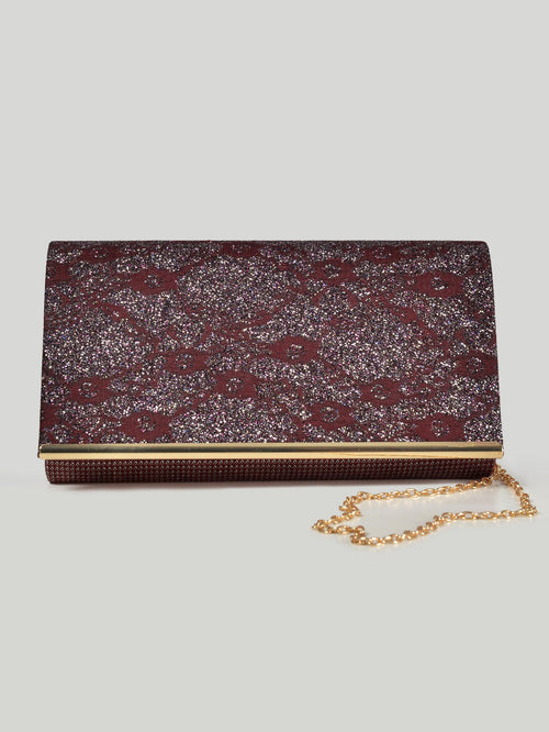 Net Shimmer Clutch