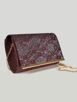 Net Shimmer Clutch