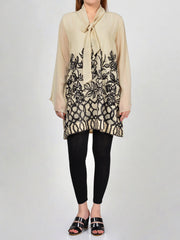 Embellished Chiffon Shirt