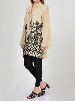 Embellished Chiffon Shirt
