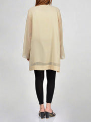 Embellished Chiffon Shirt
