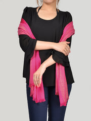 Striped Shimmer Scarf