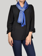 Striped Shimmer Scarf