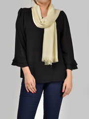 Striped Shimmer Scarf