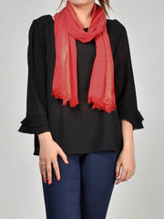Striped Shimmer Scarf