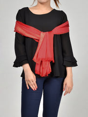 Striped Shimmer Scarf