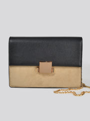 Two-Toned Box Handbag