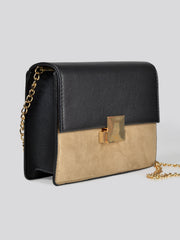 Two-Toned Box Handbag