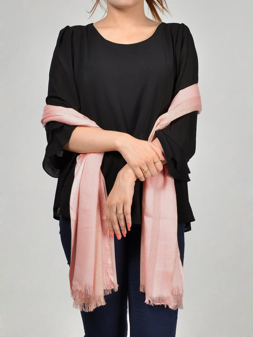 Striped Shimmer Scarf