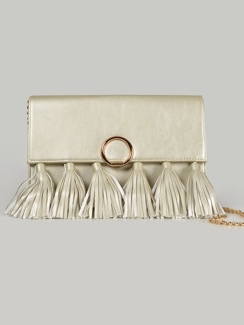 Tasseled Handbag
