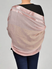 Striped Shimmer Scarf