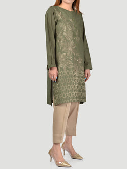 Embroidered Jacquard Shirt