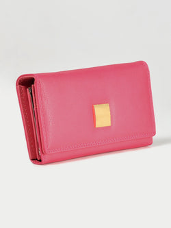Metallic Square Wallet
