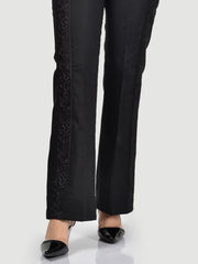 Embroidered Cotton Pants
