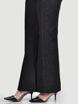 Embroidered Cotton Pants