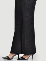 Embroidered Cotton Pants