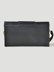 Metallic Adorned Clutch