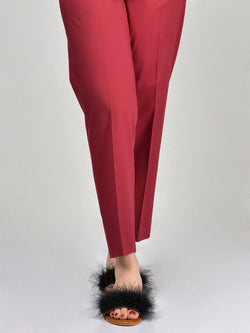 Straight Trouser-Red