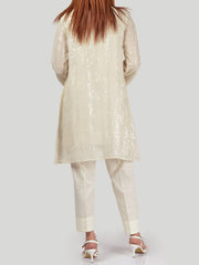 Embroidered Chiffon Shirt