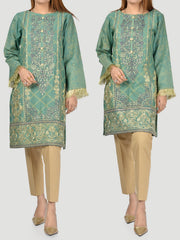 Embroidered Jacquard Suit