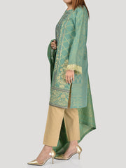 Embroidered Jacquard Suit