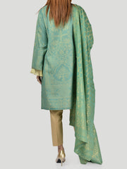Embroidered Jacquard Suit