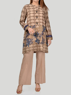 Embroidered Jacquard Suit