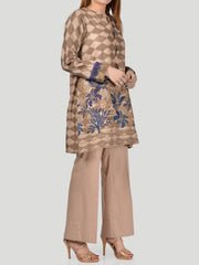 Embroidered Jacquard Suit