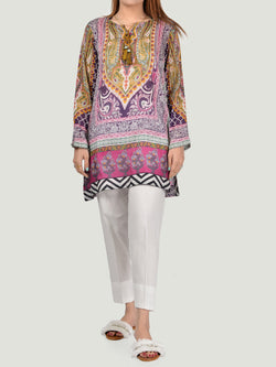 Printed Silk Shirt