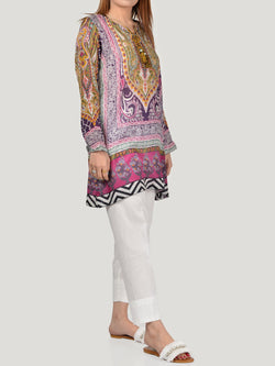 Printed Silk Shirt