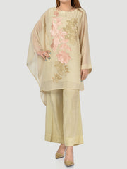 Embellished Chiffon Suit
