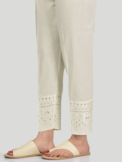 Embroidered Cambric Trouser
