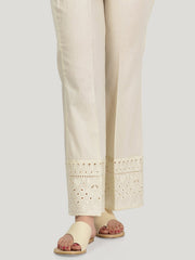 Embroidered Cambric Pants