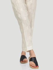 Embellished Silk Trouser