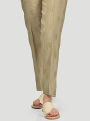 Embellished Silk Trouser