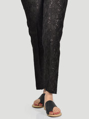 Embellished Silk Trouser