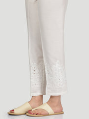 Embroidered Cambric Trouser