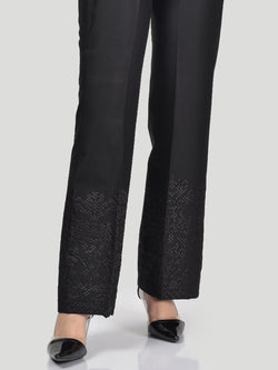 Embroidered Cotton Pants