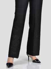 Embroidered Cotton Pants