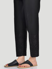 Embroidered Cotton Trouser