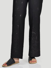Embroidered Cotton Pants