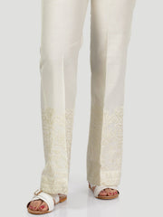 Embroidered Cotton Pants