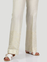 Embroidered Cotton Pants