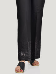 Embroidered Cotton Pants