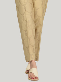 Embroidered Cotton Trouser